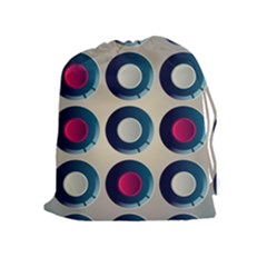 Background Colorful Abstract Drawstring Pouch (xl) by HermanTelo