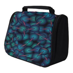 Background Abstract Textile Design Full Print Travel Pouch (small) by HermanTelo