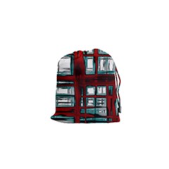 Abstract Color Background Form Drawstring Pouch (xs) by HermanTelo