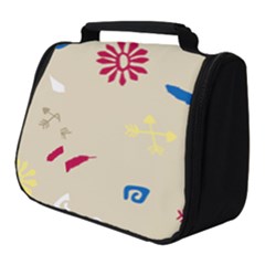 Pattern Culture Tribe American Full Print Travel Pouch (small) by HermanTelo