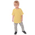 Pattern Halloween Pumpkin Color Kids  Raglan Tee View1