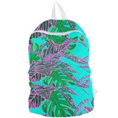 Painting Oil Leaves Nature Reason Foldable Lightweight Backpack by HermanTelo