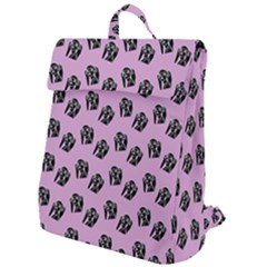 Girl Face Lilac Flap Top Backpack by snowwhitegirl