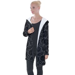 Thorns Have Roses Longline Hooded Cardigan by WensdaiAmbrose