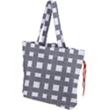 Seamless Stripe Pattern Lines Drawstring Tote Bag View1