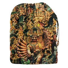 Sculpture Art Temple Tower Drawstring Pouch (xxxl) by Pakrebo