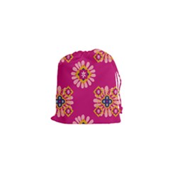 Morroco Tile Traditional Marrakech Drawstring Pouch (xs) by Pakrebo