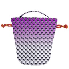 Forest Girl Gradient Purple Drawstring Bucket Bag by snowwhitegirl