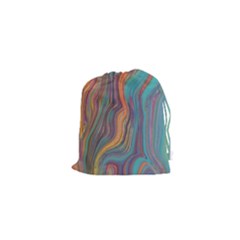 Colorful Sketch Drawstring Pouch (xs) by bloomingvinedesign