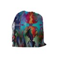 Background Sci Fi Fantasy Colorful Drawstring Pouch (Large) View2