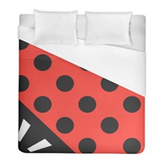 Bug Cubism Flat Insect Pattern Duvet Cover (full/ Double Size) by BangZart