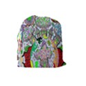 Supersonic volcanic mushroom power Drawstring Pouch (Large) View2