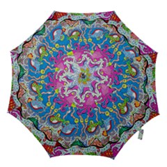 Supersonic Volcanic Fish Sonar Submarine Hook Handle Umbrellas (small) by chellerayartisans