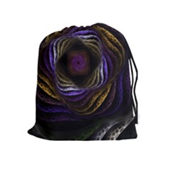 Fractal Abstract Fractal Art Drawstring Pouch (xl) by Pakrebo