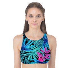 Leaves  Tank Bikini Top by Sobalvarro