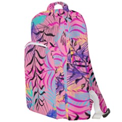 Leaves Double Compartment Backpack by Sobalvarro
