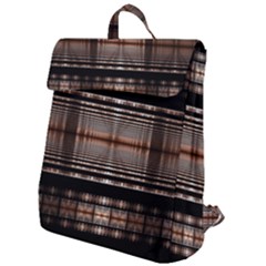 Fractal Fractal Art Design Geometry Flap Top Backpack by Pakrebo