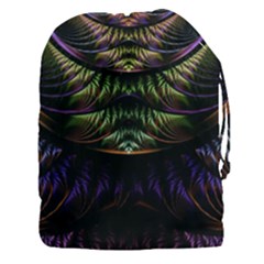 Fractal Colorful Pattern Fantasy Drawstring Pouch (xxxl) by Pakrebo