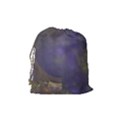 Fractal Earth Rays Design Planet Drawstring Pouch (Medium) View2
