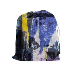 Urban Grunge Drawstring Pouch (xl) by ArtistRoseanneJones