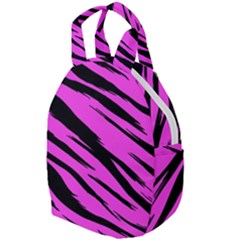 Pink Tiger Travel Backpacks by ArtistRoseanneJones