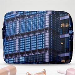 Abstract Architecture Background Make Up Pouch (large) by Pakrebo