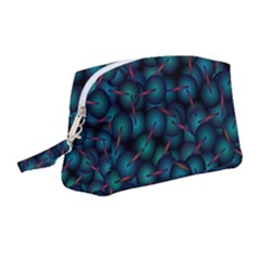 Background Abstract Textile Design Wristlet Pouch Bag (medium) by Pakrebo