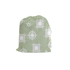 Background Non Seamless Pattern Drawstring Pouch (medium) by Pakrebo