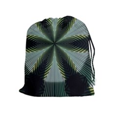Lines Abstract Background Drawstring Pouch (xl) by Pakrebo