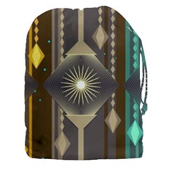 Background Colors Abstract Drawstring Pouch (xxxl) by Pakrebo