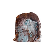 Paint Acrylic Paint Art Colorful Drawstring Pouch (medium) by Pakrebo
