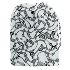 Unfinished Business Drawstring Pouch (xxxl) by designsbyamerianna