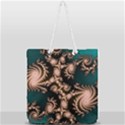Fractal Pattern Abstraction Full Print Rope Handle Tote (Large) View1