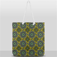 Seamless Wallpaper Digital Art Full Print Rope Handle Tote (large) by Pakrebo