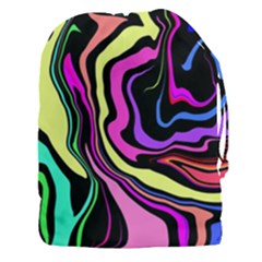 The 80s R Back Drawstring Pouch (xxxl) by designsbyamerianna