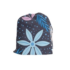 Pattern Nature Color Banner Modern Drawstring Pouch (large) by Pakrebo