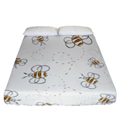 Pattern Design Nature Art Drawing Fitted Sheet (queen Size) by Pakrebo