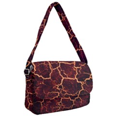 Lava Fire Courier Bag by Bajindul