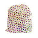 Illustration Abstract Pattern Polka Dot Drawstring Pouch (XXL) View1