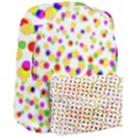 Illustration Abstract Pattern Polka Dot Giant Full Print Backpack View3