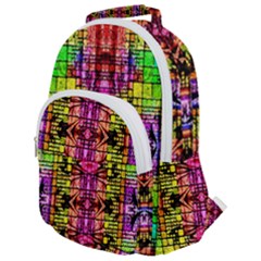 Ml-c-4-7 Rounded Multi Pocket Backpack by ArtworkByPatrick