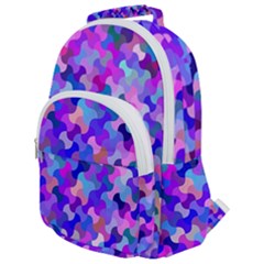 Ml-c-4-8 Rounded Multi Pocket Backpack by ArtworkByPatrick