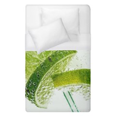 Lime Club Soda Drink Cocktail Duvet Cover (single Size) by Pakrebo