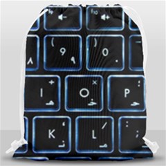 Contemporary Electronics Graphic Modern Drawstring Bag (large) by Pakrebo