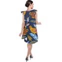 Colorful birds in nature Tie Up Tunic Dress View2