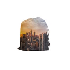 View Of High Rise Buildings During Day Time Drawstring Pouch (small) by Pakrebo