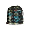 Architectural Design Architecture Building Cityscape Drawstring Pouch (Large) View1