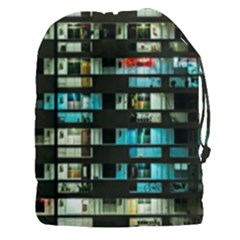 Architectural Design Architecture Building Cityscape Drawstring Pouch (xxxl) by Pakrebo