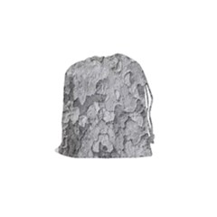 Nature Texture Print Drawstring Pouch (small) by dflcprintsclothing