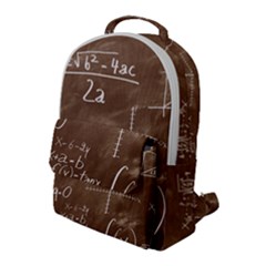 Mathematics Brown Flap Pocket Backpack (large) by snowwhitegirl